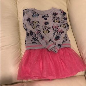 Disney Sweatshirt w/Tutu for Toddler Girl